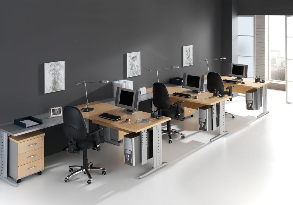 Oficina moderna de contadores